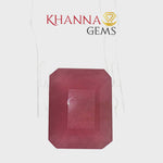 Load and play video in Gallery viewer, 9.07/CT Natural Ruby Stone with Govt. Lab Certificate-11946D48234