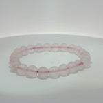 Load and play video in Gallery viewer, Premium Rose Quartz 8MM Round Gemstone Beads – NOO6014