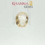 Load and play video in Gallery viewer, 4.98/CT Natural Yellow Sapphire with Govt Lab Certificate-2361D7038