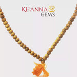 Load and play video in Gallery viewer, WHITE CHANDAN MALA