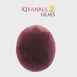 Load and play video in Gallery viewer, 7.27/CT Natural Ruby with Govt. Lab Certificate-91154