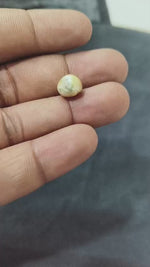 Load and play video in Gallery viewer, 3.17/CT Natural Basra Pearl with Govt. Lab Certificate (44000)
