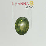 Load and play video in Gallery viewer, 3.70/CT Natural Peridot Stone With Govt. Lab Certificate-138755