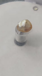 Load and play video in Gallery viewer, 3.92/CT Natural Basra Pearl with Govt. Lab Certificate (44000)
