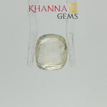Load and play video in Gallery viewer, 5.85/CT Natural yellow sapphire with Govt Lab Certificate-86757