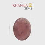 Load and play video in Gallery viewer, 4.88/CT Natural Ruby Stone with Govt. Lab Certificate-12927D53220