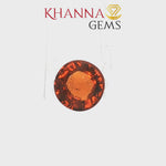 Load and play video in Gallery viewer, 2.54/CT Natural Hessonite Stone With Govt. Lab Certificate-3951D14125
