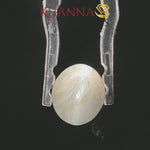 Load and play video in Gallery viewer, 5.81/CT Natural Chrysoberyl Cat's Eye With Govt. Lab Certificate-2958D9682