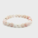 Load and play video in Gallery viewer, Premium Pink Opal 8MM Round Gemstone Beads – NOO6011