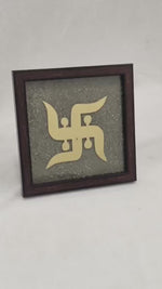 Load and play video in Gallery viewer, SWASTIK PYRITE FRAME
