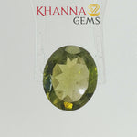 Load and play video in Gallery viewer, 3.79/CT Natural Peridot Stone With Govt. Lab Certificate-138753