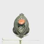 Load and play video in Gallery viewer, 7.60/GM  CORAL RING Earrings - G0672