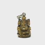 Load and play video in Gallery viewer, 9.22/GM TIGER EYE GANESHA JI - N 026