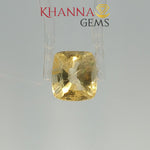 Load and play video in Gallery viewer, 5.00/CT Natural Yellow Sapphire with Govt Lab Certificate-127699
