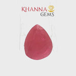 Load and play video in Gallery viewer, 4.79/CT Natural Mozambique Ruby Stone with Govt. Lab Certificate-16016S205961