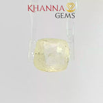 Load and play video in Gallery viewer, 5.61/CT Natural Yellow Sapphire With Govt Lab Certificate-13316D54366