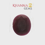 Load and play video in Gallery viewer, 8.45/CT Natural Ruby with Govt. Lab Certificate-120456