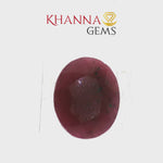 Load and play video in Gallery viewer, 6.31/CT Natural Ruby Stone with Govt. Lab Certificate-2396D7229