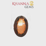Load and play video in Gallery viewer, 4.03/Carat Natural Hessonite Stone with Govt. Lab Certificate-102924