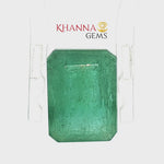 Load and play video in Gallery viewer, 4.66/CT Natural Certified Emerald Gemstone -1299D2224