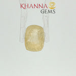 Load and play video in Gallery viewer, 3.80/CT Natural Yellow Sapphire with Govt Lab Certificate-4444D16127