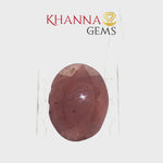 Load and play video in Gallery viewer, 6.68/CT Natural Ruby Stone with Govt. Lab Certificate-3205D11014