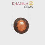 Load and play video in Gallery viewer, 8.23/Carat Natural Hessonite Stone with Govt. Lab Certificate-107548