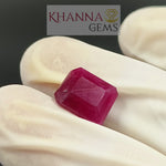 Load and play video in Gallery viewer, 4.92/CT Natural Ruby with Govt. Lab Certificate-8468D34751