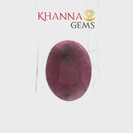 Load and play video in Gallery viewer, 9.29/CT Natural Ruby with Govt. Lab Certificate-115066
