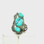 Load and play video in Gallery viewer, 6.40/GM  TURQUOISE RING Earrings - G00663