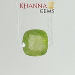 Load and play video in Gallery viewer, 3.12/CT Natural Peridot Stone With Govt. Lab Certificate-2586D8095