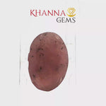 Load and play video in Gallery viewer, 5.73/CT Natural Indian Ruby with Govt. Lab Certificate-3588D12444