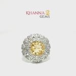 Load and play video in Gallery viewer, 5.48/GM  CITRINE ZIRCON RING Earrings - G0535
