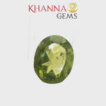 Load and play video in Gallery viewer, 4.63/CT Natural Peridot Stone With Govt. Lab Certificate-88414