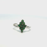 Load and play video in Gallery viewer, 2.45/GM  EMERALD RING Earrings - G0586