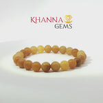 Load and play video in Gallery viewer, Natural Yellow Aventurine Bracelet