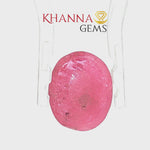 Load and play video in Gallery viewer, 3.73/CT Natural Mozambique Ruby Stone with Govt. Lab Certificate-16839S209424