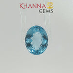 Load and play video in Gallery viewer, 7.67/CT Natural Blue Topaz Stone with Govt Lab Certificate-4079D14668