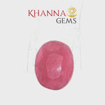 Load and play video in Gallery viewer, 4.04/CT Natural Mozambique Ruby Stone with Govt. Lab Certificate-15897S205556