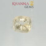 Load and play video in Gallery viewer, 10.24/CT Natural Yellow Sapphire with Govt Lab Certificate-128197