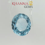 Load and play video in Gallery viewer, 28.91/CT Natural Blue Topaz Stone with Govt Lab Certificate-113774