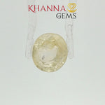 Load and play video in Gallery viewer, 8.66/CT  Natural Yellow Sapphire with Govt Lab Certificate-112899