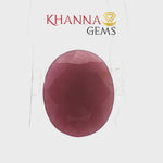 Load and play video in Gallery viewer, 6.47/CT Natural Ruby with Govt. Lab Certificate-3588D12434