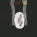 Load and play video in Gallery viewer, 4.74/CT Natural White Sapphire with Govt Lab Certificate-12927D53207
