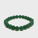 Load and play video in Gallery viewer, Premium Green Onyx 8MM Round Gemstone Beads – NOO6007