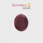 Load and play video in Gallery viewer, 3.97/CT Natural Ruby with Govt. Lab Certificate-140171