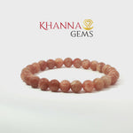 Load and play video in Gallery viewer, Natural Sun Sitara Bracelet