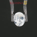 Load and play video in Gallery viewer, 5.00/CT Natural White Sapphire with Govt Lab Certificate-8469D34805