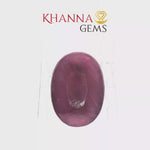 Load and play video in Gallery viewer, 6.31/CT Natural Ruby Stone with Govt. Lab Certificate-137035