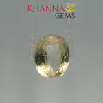 Load and play video in Gallery viewer, 10.42/CT Natural Yellow Sapphire with Govt Lab Certificate-78810